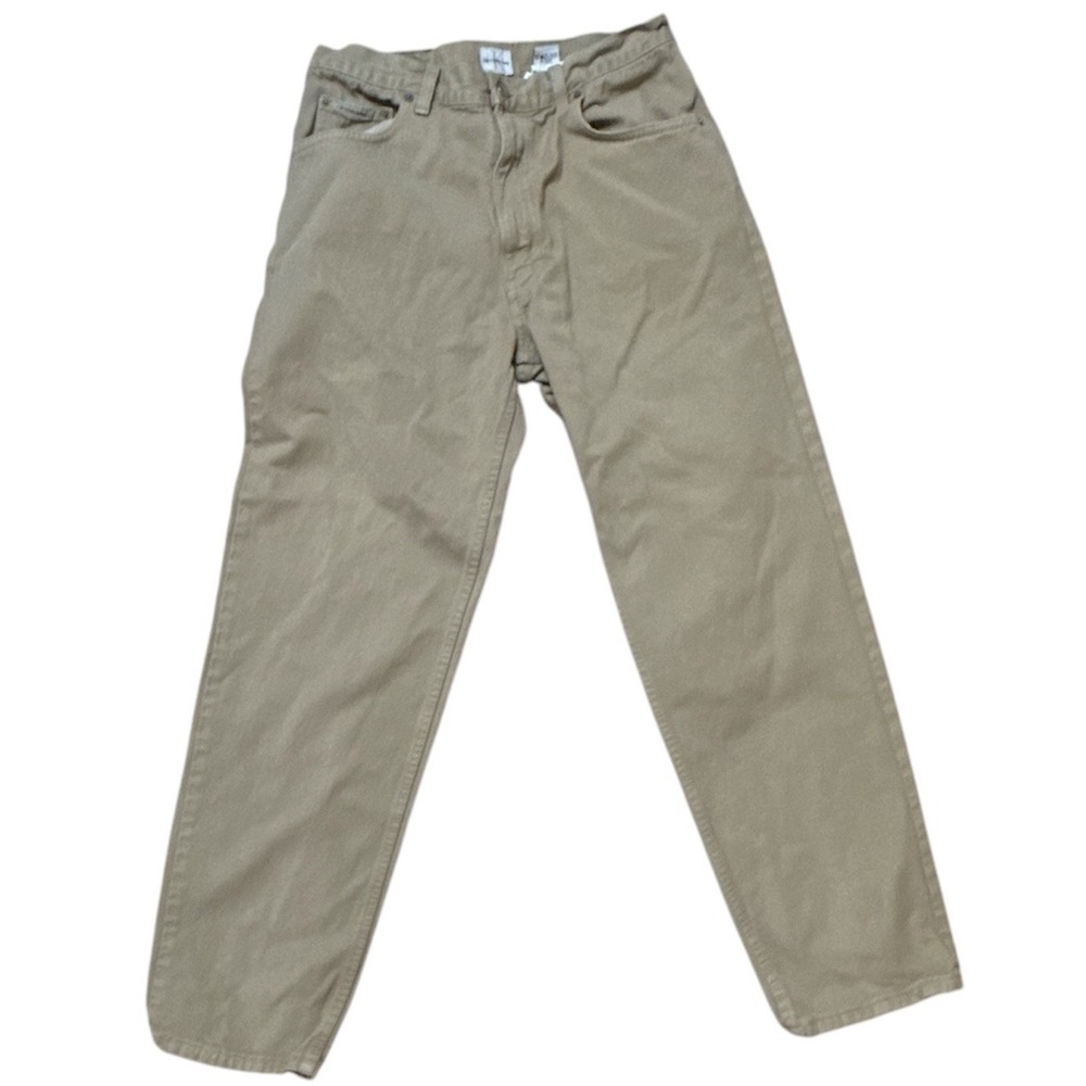 Calvin Klein Jeans Men Easy Fit Zip Fly Pants Size 31x30 Mexico Cotton